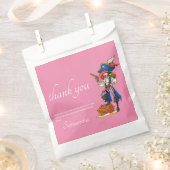 海賊女性サンキューピンク フェイバーバッグ (クリップ留めされた状態)