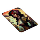 海賊女性ファンタジーアート マグネット (右側)