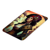 海賊女性ファンタジーアート マグネット (左側)