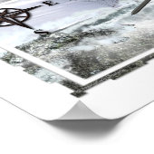 海賊女性ラフ・ウォータープリント2 ポスター (角)