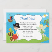 海賊妖精の妖精のサンキューカード サンキューカード (正面)