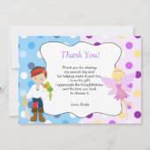 海賊妖精サンキューカード子供の誕生日 サンキューカード (正面)