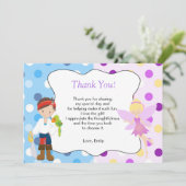 海賊妖精サンキューカード子供の誕生日 サンキューカード (スタンド正面)