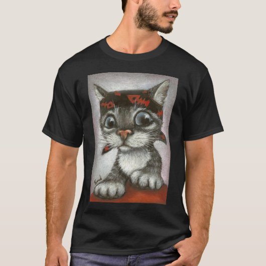 海賊子ネコ Tシャツ (正面)