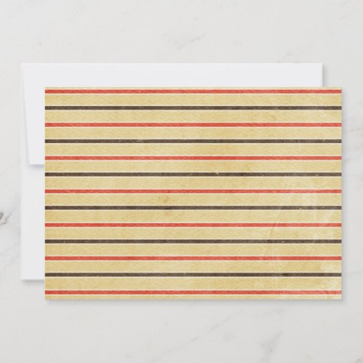 海賊子供の誕生日パーティの招待状 招待状 (裏面)