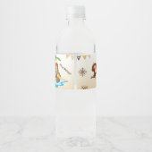 海賊子供の誕生日 ペットボトルラベル (裏面)