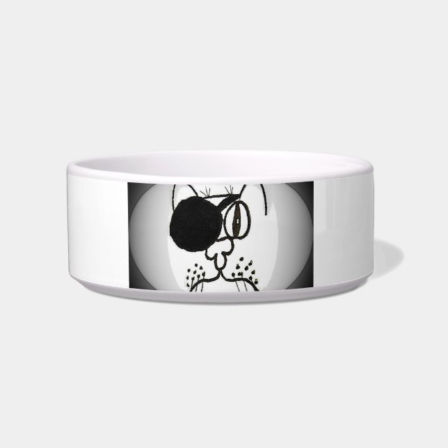 海賊子猫 ボウル (正面)