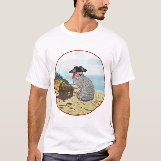 海賊子猫 Tシャツ (正面)