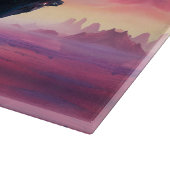 海賊宇宙船が別の惑星に着陸 カッティングボード (角)