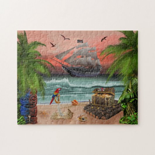 海賊宝物探求 ジグソーパズル (横)