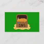 海賊宝箱の名刺 名刺 (裏面)