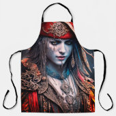 海賊少女と感情の公海を航海する エプロン (正面)