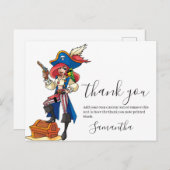 海賊少女サンキューハガキ ポストカード (正面/裏面)