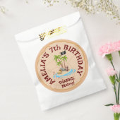 海賊少女トレジャーマップおもしろい誕生日パーティー フェイバーバッグ (封をした状態)