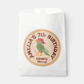 海賊少女トレジャーマップおもしろい誕生日パーティー フェイバーバッグ (正面)