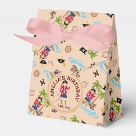 海賊少女トレジャーマップおもしろい誕生日パーティー フェイバーボックス