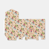 海賊少女トレジャーマップおもしろい誕生日パーティー フェイバーボックス (折り畳みなし)