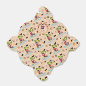 海賊少女トレジャーマップおもしろい誕生日パーティー フェイバーボックス (折り畳みなし)