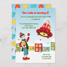 海賊少女トレジャーマップおもしろい誕生日パーティー 招待状