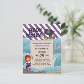 海賊少女パープルストライプ6thバースデーパーティー 招待状 (スタンド正面)