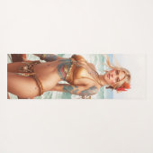 海賊少女ファンタジーデザインヨガマット ヨガマット (裏面(横))