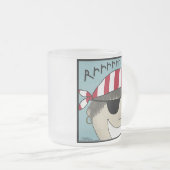 海賊少年の失敗 フロストグラスマグカップ (正面右)