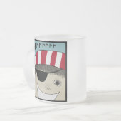 海賊少年の失敗 フロストグラスマグカップ (正面左)