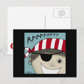 海賊少年の失敗 ポストカード (正面/裏面)