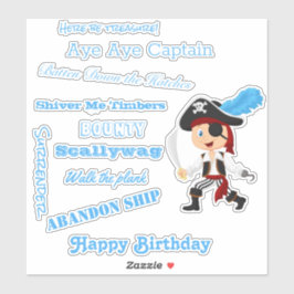 海賊少年シール シール