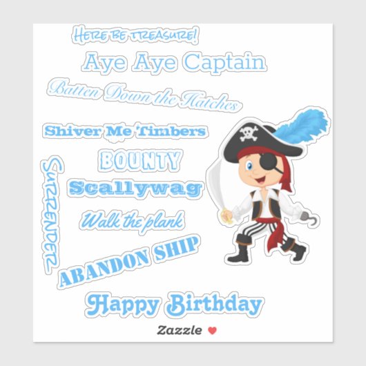 海賊少年シール シール (シート)