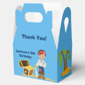 海賊少年ビーチサマーキッズプール誕生日パーティー フェイバーボックス (オープン)