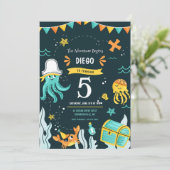 海賊少年誕生会 招待状 (スタンド正面)