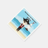 海賊少年 スタンダードカクテルナプキン (角)