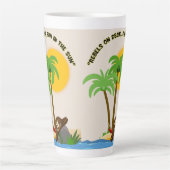 海賊島ビーチ カフェラテマグ (正面)