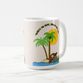 海賊島ビーチ コーヒーマグカップ (正面右)