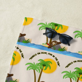 海賊島ビーチ ビーチタオル