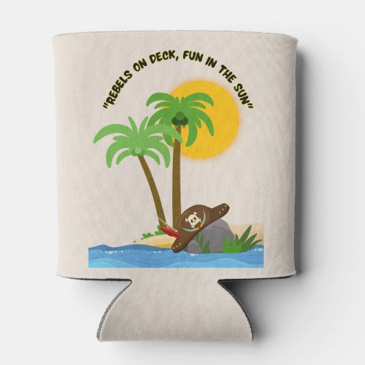 海賊島ビーチ 缶クーラー (裏面)