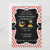 海賊島 招待状 (正面)