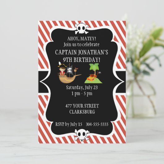 海賊島 招待状 (スタンド正面)