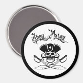 海賊巡航船キャビン州のドアファインダー マグネット (正面/裏面)