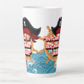 海賊引用文 カフェラテマグ (正面)