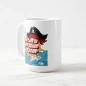 海賊引用文 コーヒーマグカップ (正面左)