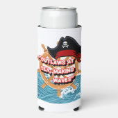 海賊引用文 スリム缶クーラー (Seltzer正面)