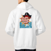 海賊引用文 パーカ (裏面)