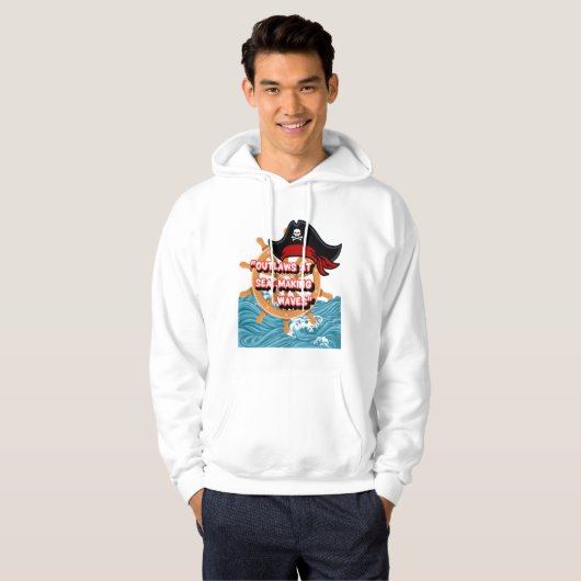 海賊引用文 パーカ (正面フル)