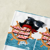 海賊引用文 ビーチタオル (インサイチュ)