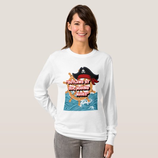 海賊引用文 Tシャツ (正面フル)