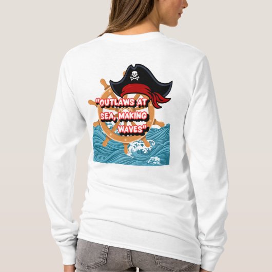 海賊引用文 Tシャツ (裏面)