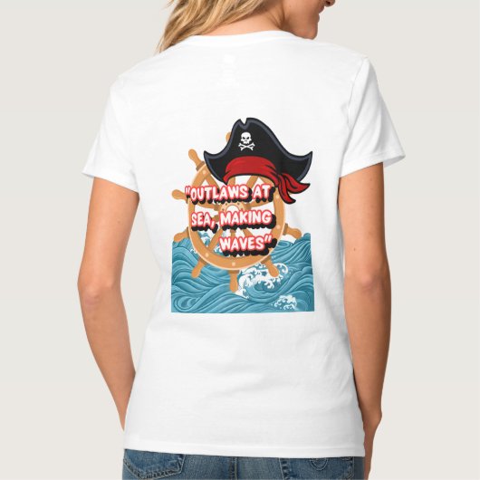 海賊引用文 Tシャツ (裏面)