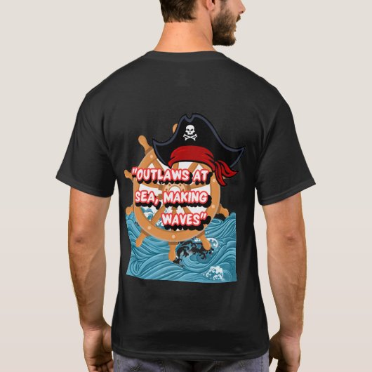 海賊引用文 Tシャツ (裏面)